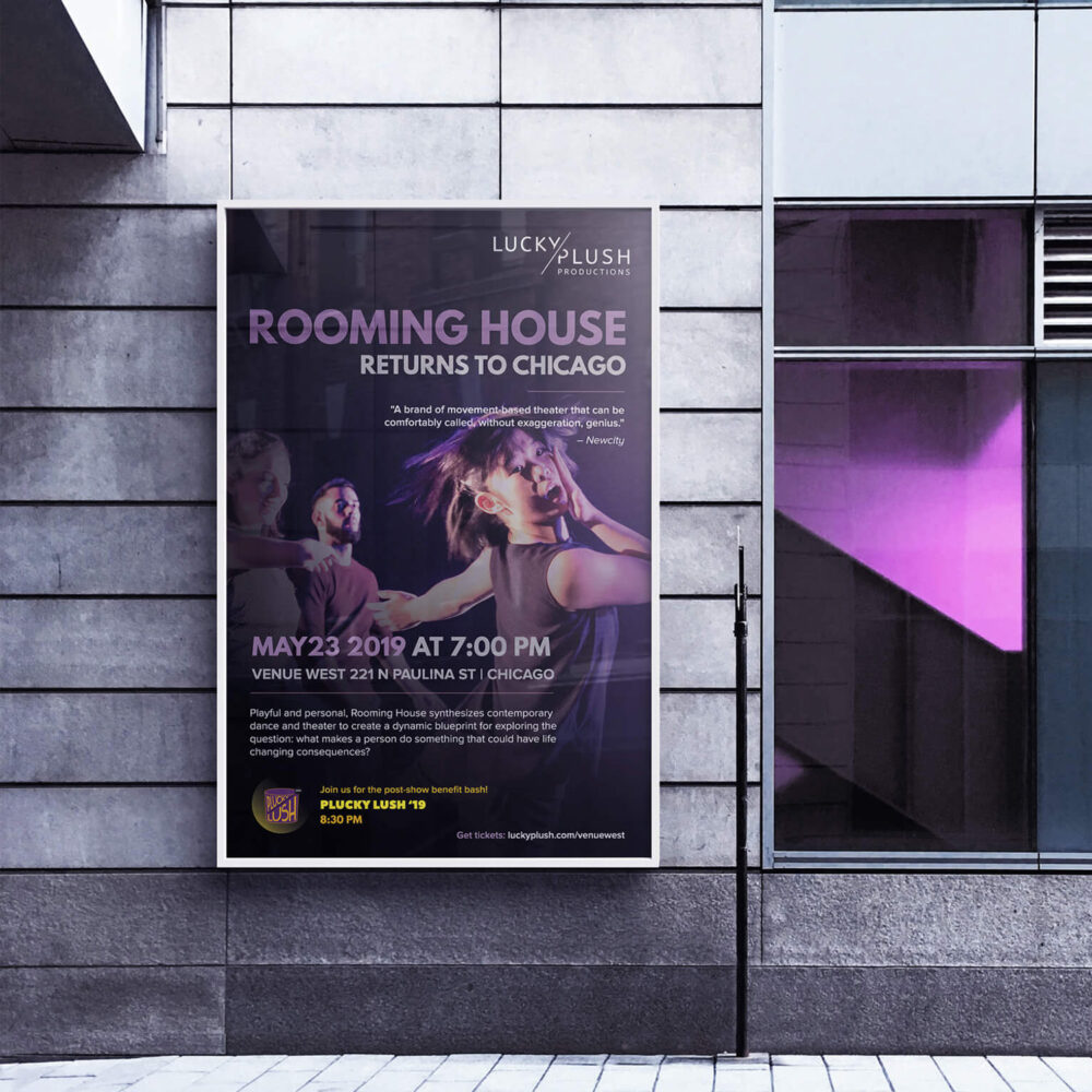 Promoting a play for a dance theatre company