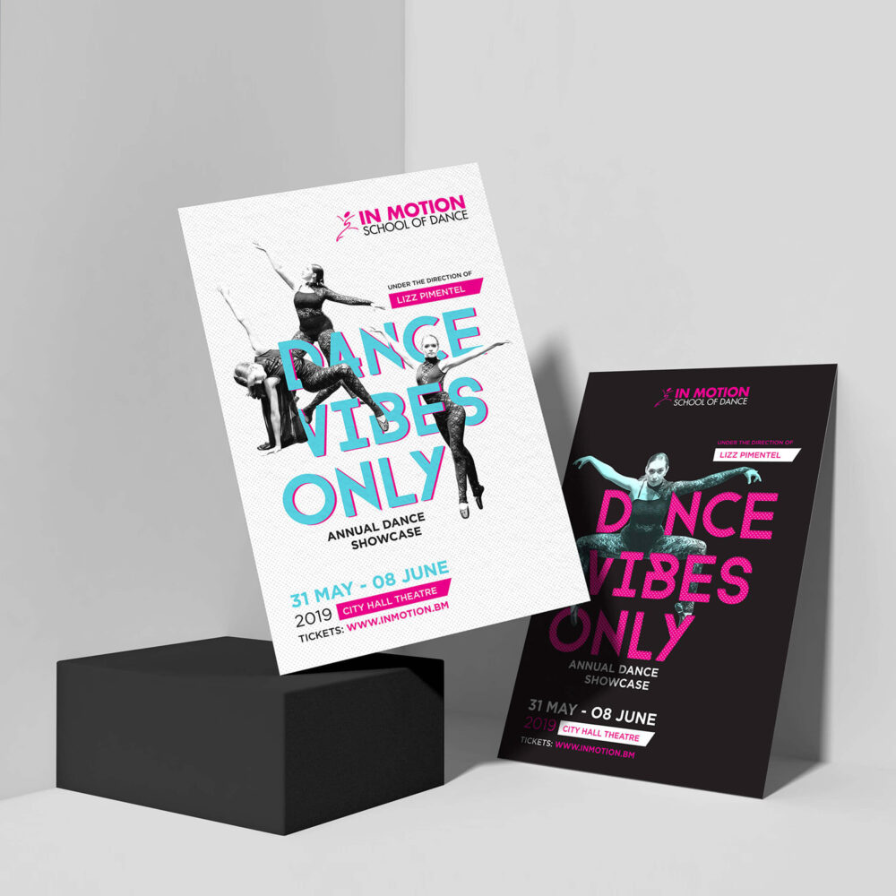 Promotion for dance school performances